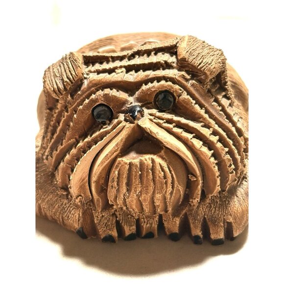 Vintage Rinconada Classic Bulldog Statue 1998 Retired 4” - Picture 3 of 7